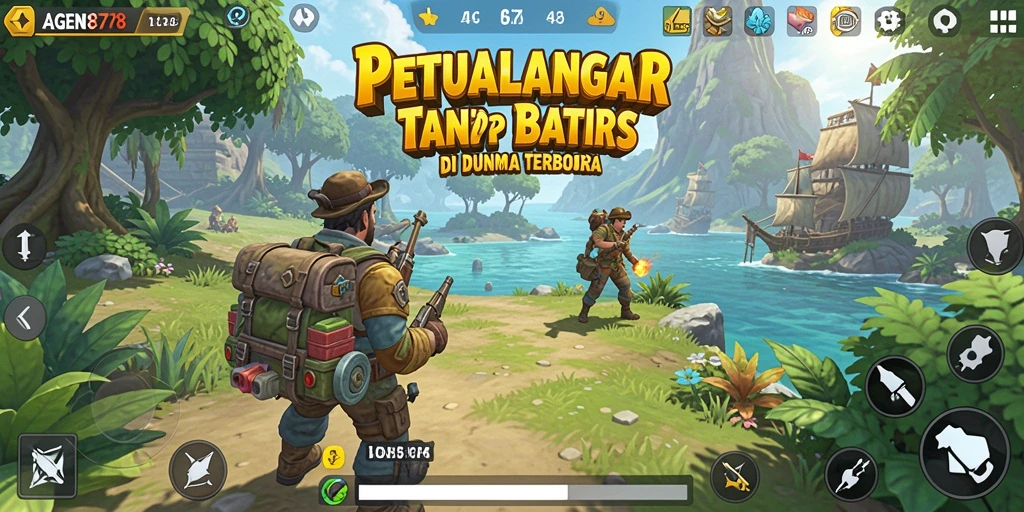 Tampilan gameplay AGEN878 yang menakjubkan di dunia terbuka.