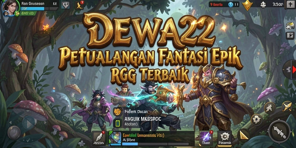 Gameplay DEWA22 dengan grafis fantastis dan petualangan seru.