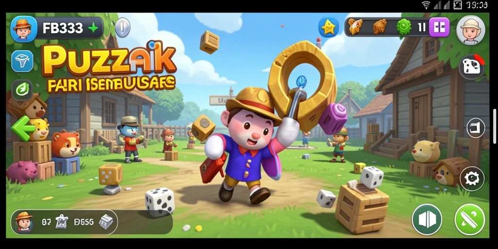 Tampilan gameplay seru dan menantang dari FB333.