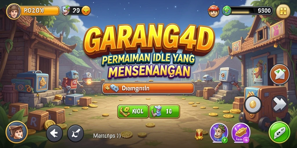 Tampilan gameplay GARANG4D yang seru dan menantang.
