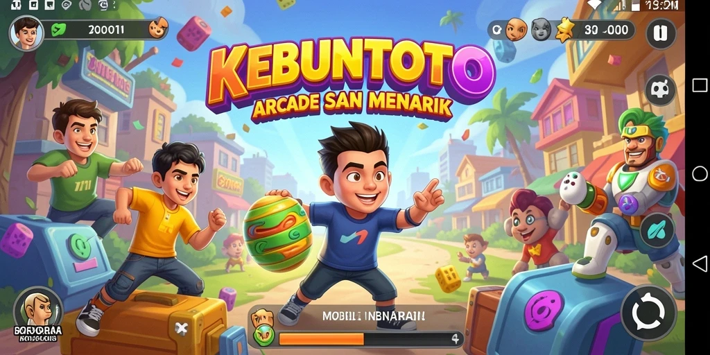 Tangkapan layar gameplay KEBUNTOTO yang penuh aksi dan tantangan.