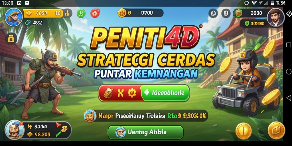 Tangkapan layar gameplay PENITI4D yang menampilkan aksi strategi yang menegangkan.