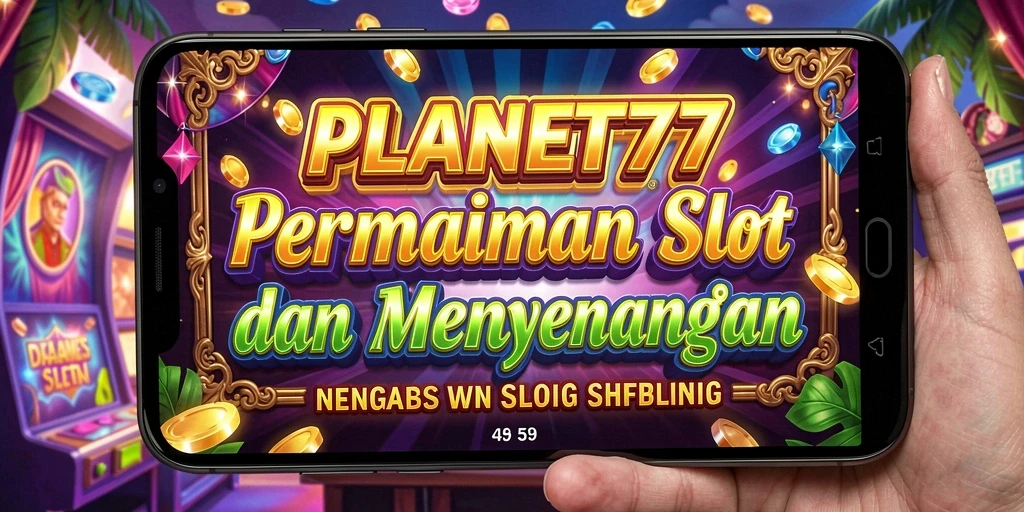Tampilan gameplay PLANET77 yang menonjol dengan grafis menarik.