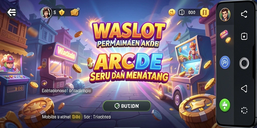 Tampilan seru gameplay WASLOT yang penuh tantangan dan kesenangan.